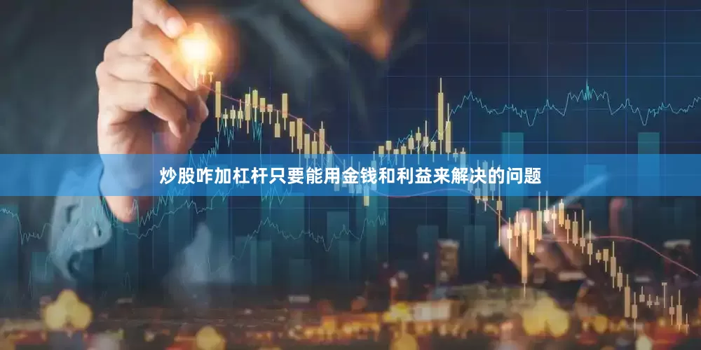 炒股咋加杠杆只要能用金钱和利益来解决的问题